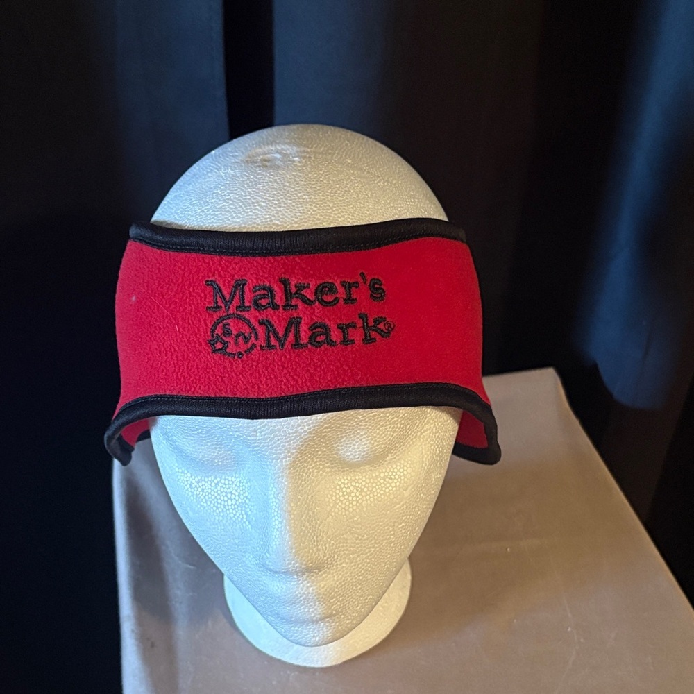 Red Fleece Headband